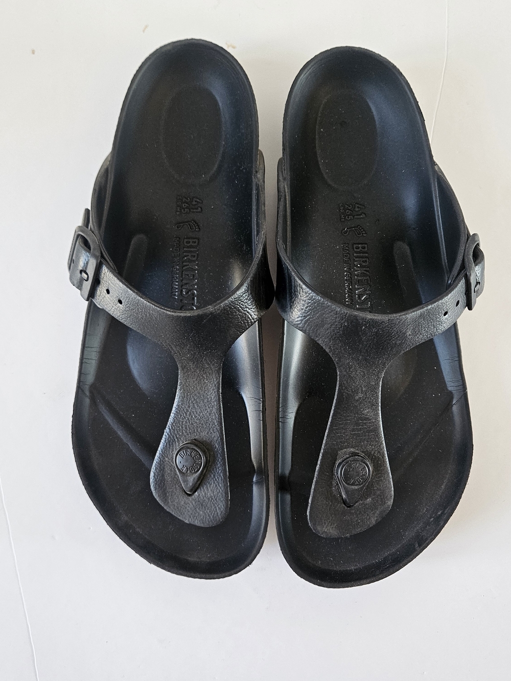 Birkenstock Black Gizeh EVA Women's Thong Sandals